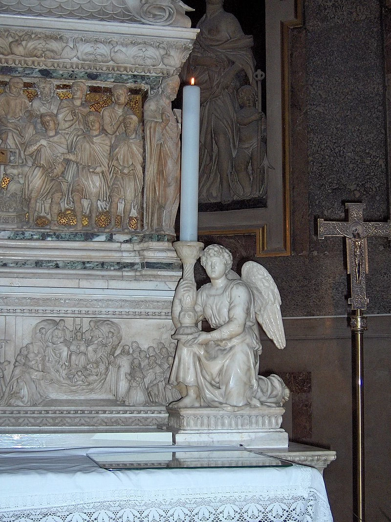 Angelo portacandela - Basilica di san Domenico, Bologna